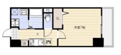 ロイスグラン神戸下沢通の間取り画像