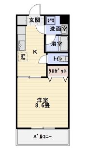 プレアマールⅡの間取り画像