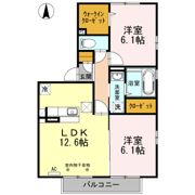 パウロニア Cの間取り画像