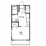 ニュー清住Aの間取り画像