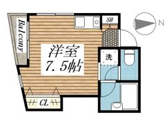 サンシャイン谷津の間取り画像