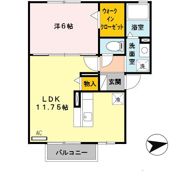 ウィルモアアベニューの間取り画像