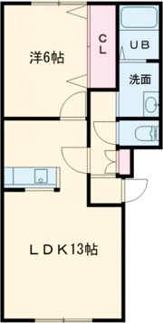 メゾンド・クレール（Maison de クレール）の間取り画像