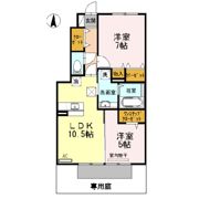 エクレラージュ Ⅱの間取り画像