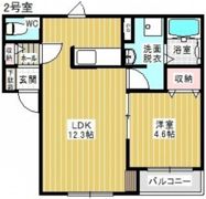 Kelii駒場車庫の間取り画像