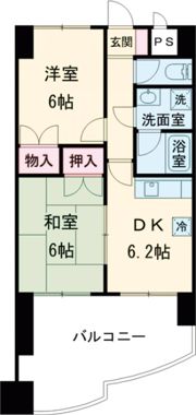 ダイヤヒルズ島瀬の間取り画像