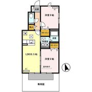 ルミエール岩橋（ﾙﾐｴｰﾙｲﾜｾ） A棟の間取り画像