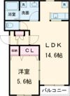 グランメール本通Ⅱの間取り画像