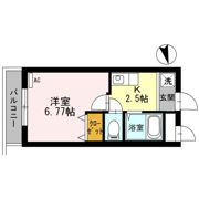 ヴィラ栄谷の間取り画像