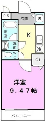 キーウィ荘の間取り画像
