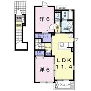 レジデンス・ネオⅢの間取り画像