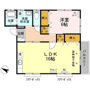 コーポドリームの間取り画像