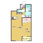ロード＆スカイ（Road＆Sky）の間取り画像