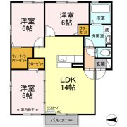 グランディールの間取り画像
