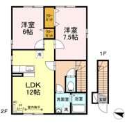 スターハイツさくらⅡの間取り画像