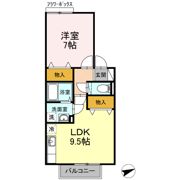 プチセジュール洲先町の間取り画像