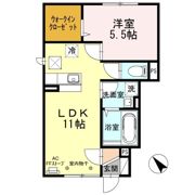 クレセントの間取り画像
