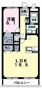 スプリングロードAkasakaの間取り画像