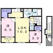 ポポラスの間取り画像