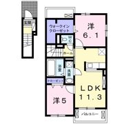 リヴェールの間取り画像