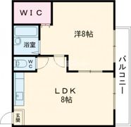 シャンテー招提の間取り画像