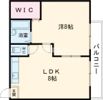 シャンテー招提の間取り画像