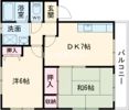 カーサ南中振の間取り画像