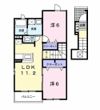 ヴァン シュヴァルⅠの間取り画像