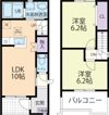 SUNNY RESIDENCE(サニーレジデンス) Aの間取り画像