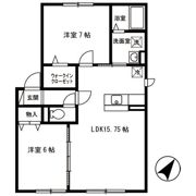 メゾン梅本Ⅱの間取り画像