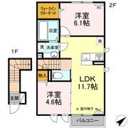 プチフルールの間取り画像