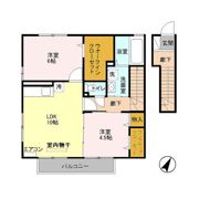 サンモール北入曽 Aの間取り画像