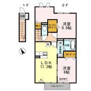 ミラ モンテ Ⅰの間取り画像