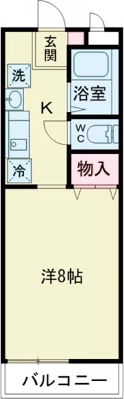 エスポワール生和の間取り画像
