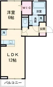 コンフィアンスの間取り画像