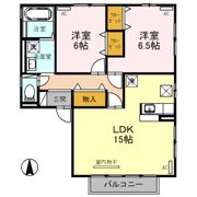 EAST NONAMI 拾弐番館の間取り画像
