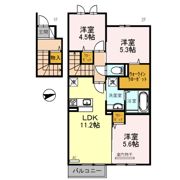 コットンハウスⅢの間取り画像