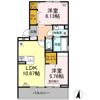 ソレイユ宮小路の間取り画像