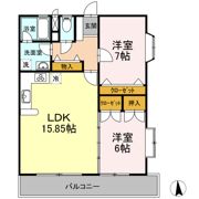 ラーバンハイツの間取り画像