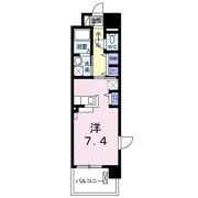 レジデンス西川の間取り画像