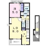 メゾン シュシュの間取り画像