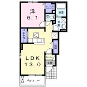 ベル オーブⅤの間取り画像