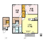 Dーroom大手町の間取り画像