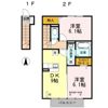 ボヌール Bの間取り画像