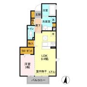 アクアパーム Eの間取り画像