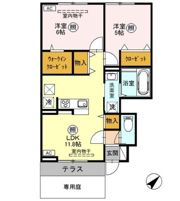 コーポ田村№16の間取り画像