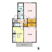 ルーミナス Aの間取り画像