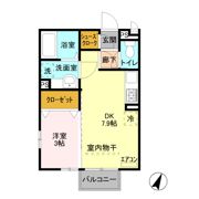 ボンヌ ジュルネの間取り画像