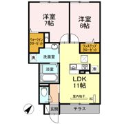 庵・里の間取り画像