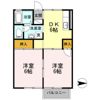 ビューラ東の間取り画像